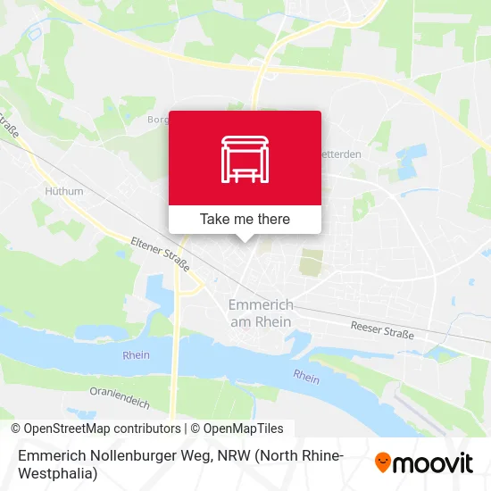 Карта Emmerich Nollenburger Weg