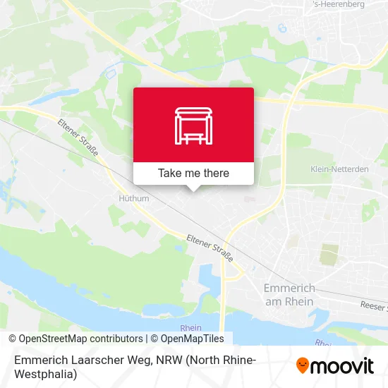 Карта Emmerich Laarscher Weg