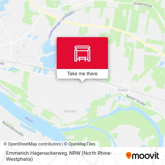 Карта Emmerich Hagenackerweg