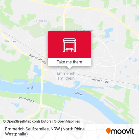 Emmerich Seufzerallee map