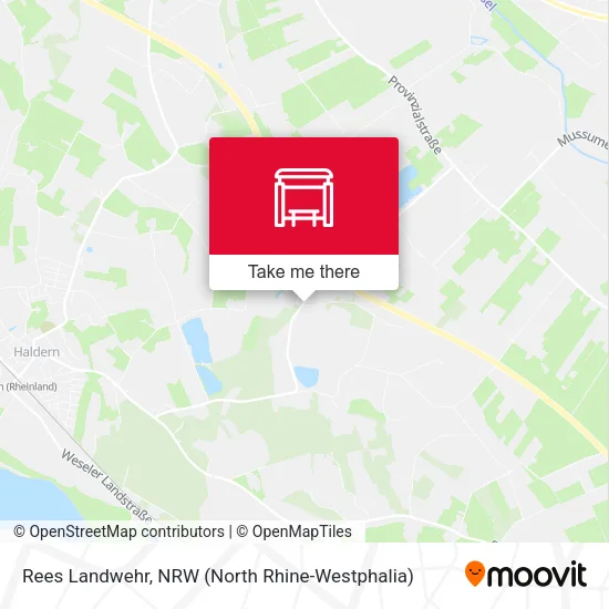 Карта Rees Landwehr