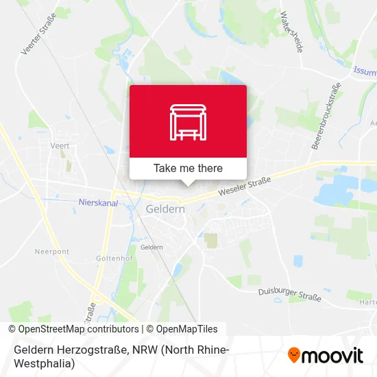 Geldern Herzogstraße map