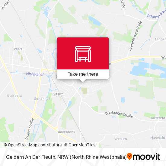 Карта Geldern An Der Fleuth