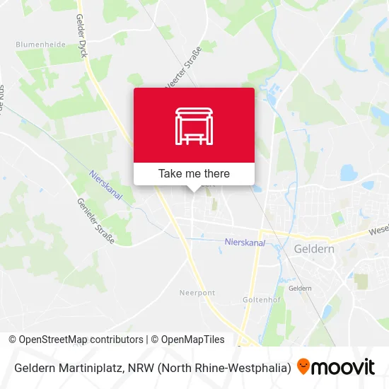 Карта Geldern Martiniplatz