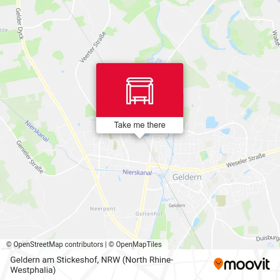 Карта Geldern am Stickeshof