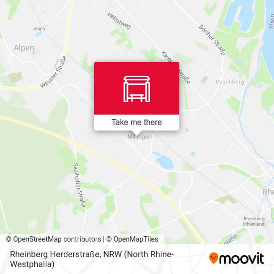 Rheinberg Herderstraße map