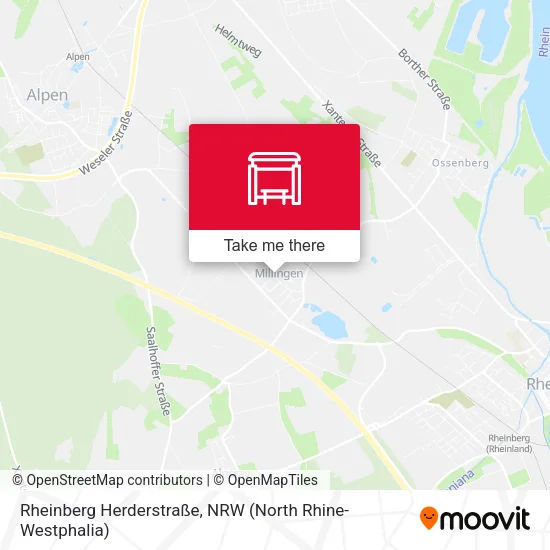 Карта Rheinberg Herderstraße