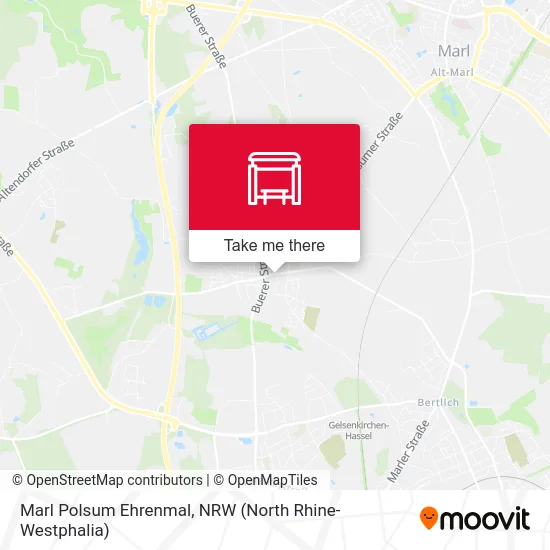 Карта Marl Polsum Ehrenmal