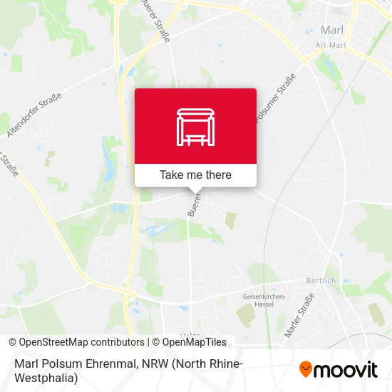 Карта Marl Polsum Ehrenmal