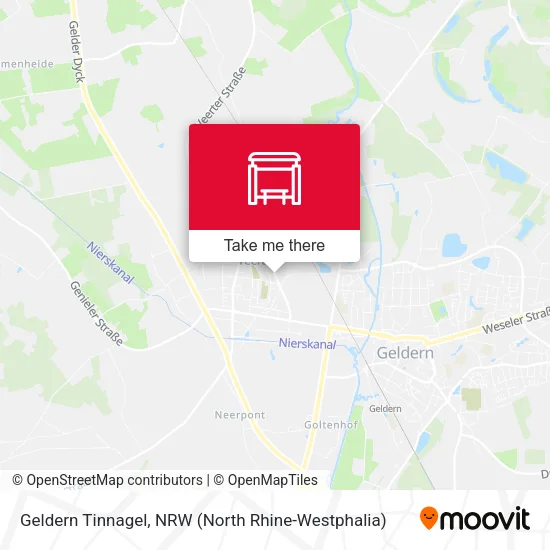 Карта Geldern Tinnagel