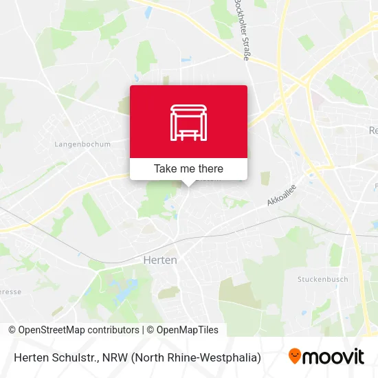 Карта Herten Schulstr.