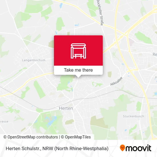 Карта Herten Schulstr.