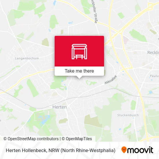 Карта Herten Hollenbeck