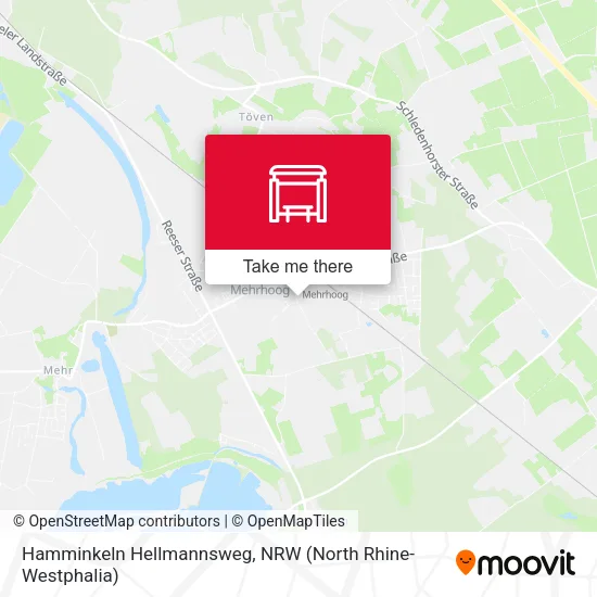 Карта Hamminkeln Hellmannsweg