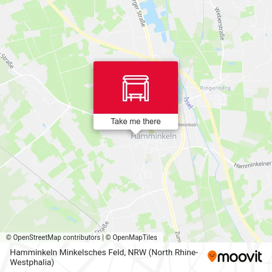 Карта Hamminkeln Minkelsches Feld