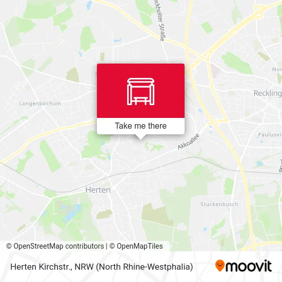 Карта Herten Kirchstr.