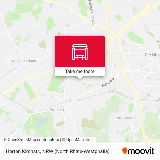 Карта Herten Kirchstr.