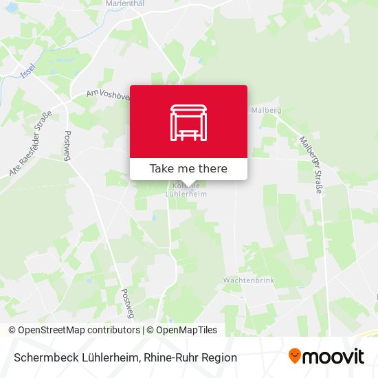 Schermbeck Lühlerheim map