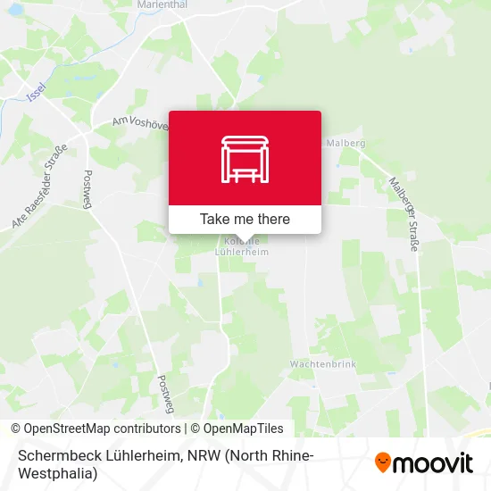 Schermbeck Lühlerheim map