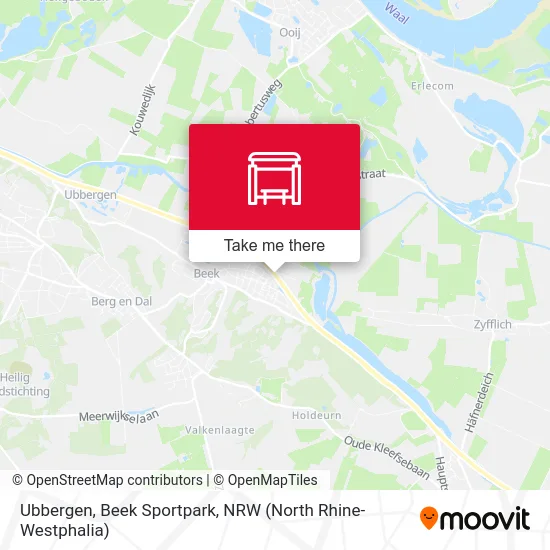 Ubbergen, Beek Sportpark map