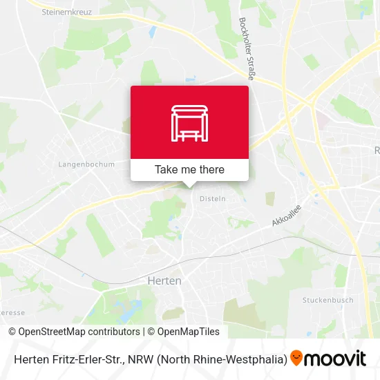 Карта Herten Fritz-Erler-Str.