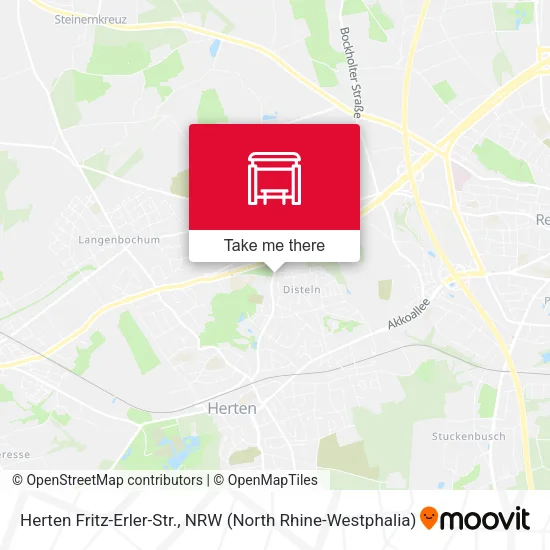 Карта Herten Fritz-Erler-Str.