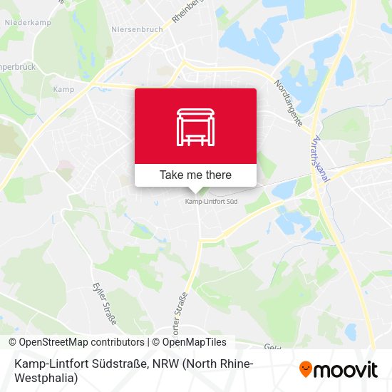 Kamp-Lintfort Südstraße map