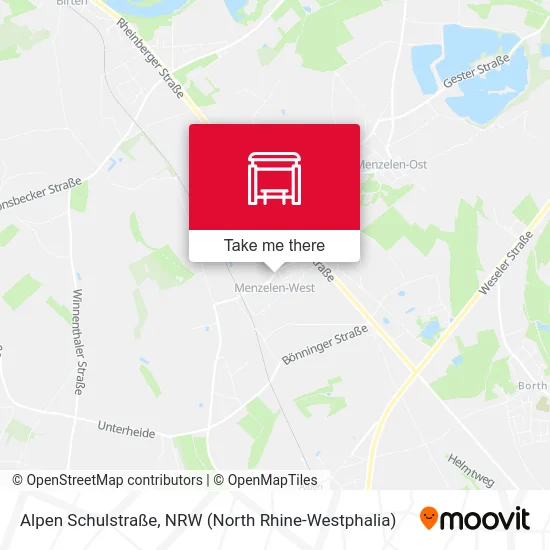 Alpen Schulstraße map