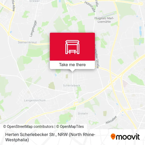 Карта Herten Scherlebecker Str.