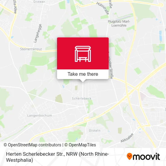 Карта Herten Scherlebecker Str.