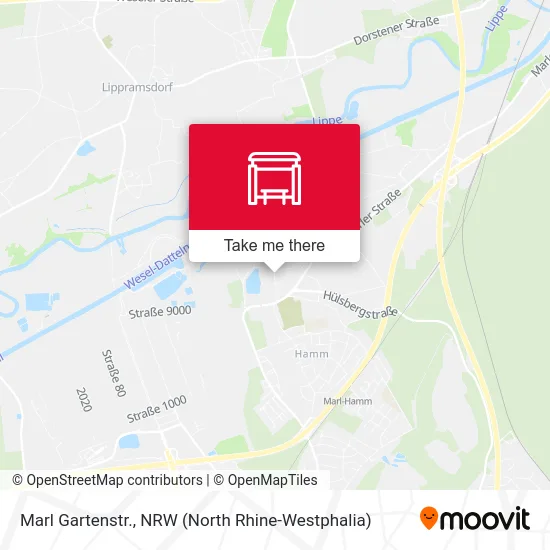 Карта Marl Gartenstr.