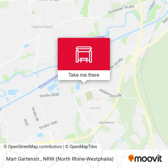 Карта Marl Gartenstr.