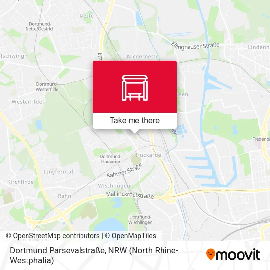 Карта Dortmund Parsevalstraße