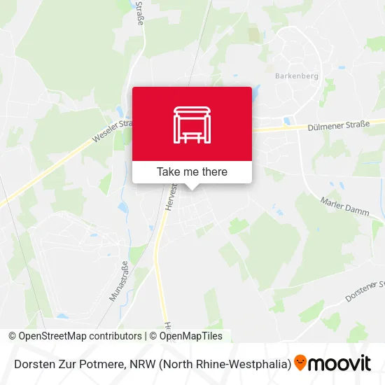 Карта Dorsten Zur Potmere