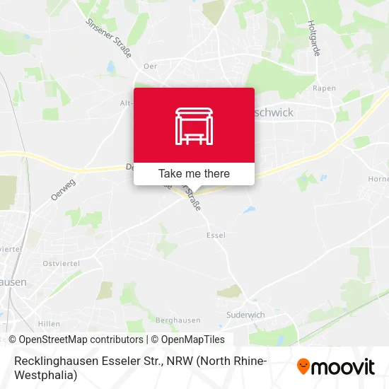 Карта Recklinghausen Esseler Str.