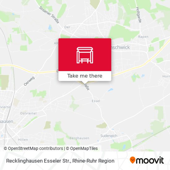 Recklinghausen Esseler Str. map