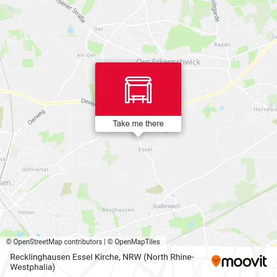Recklinghausen Essel Kirche map
