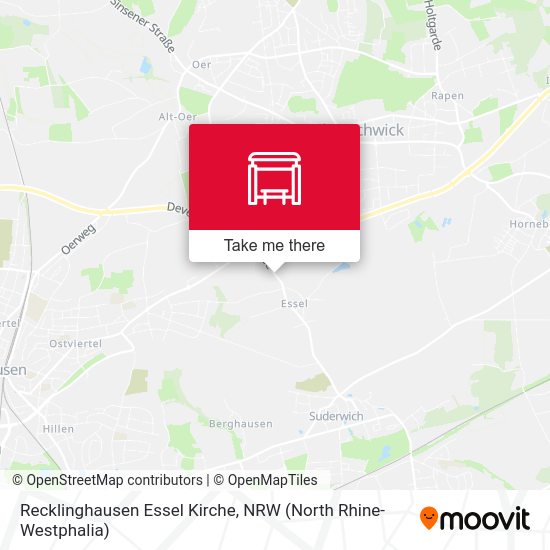 Recklinghausen Essel Kirche map