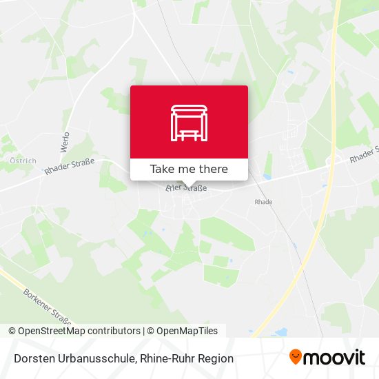Dorsten Urbanusschule map