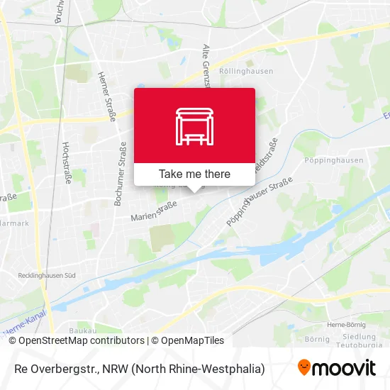 Карта Re Overbergstr.