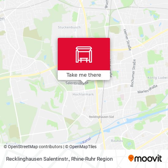 Recklinghausen Salentinstr. map