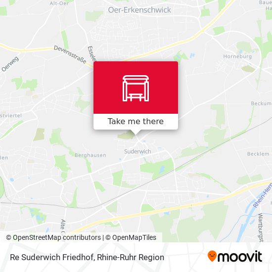 Re Suderwich Friedhof map