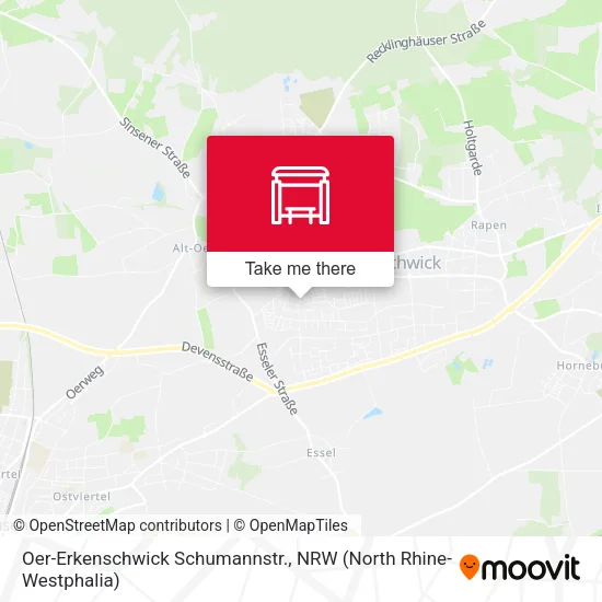 Карта Oer-Erkenschwick Schumannstr.