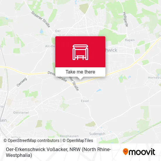 Карта Oer-Erkenschwick Voßacker
