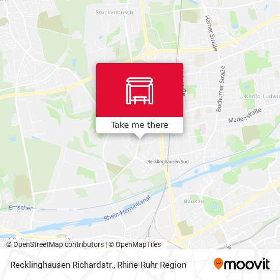Recklinghausen Richardstr. map