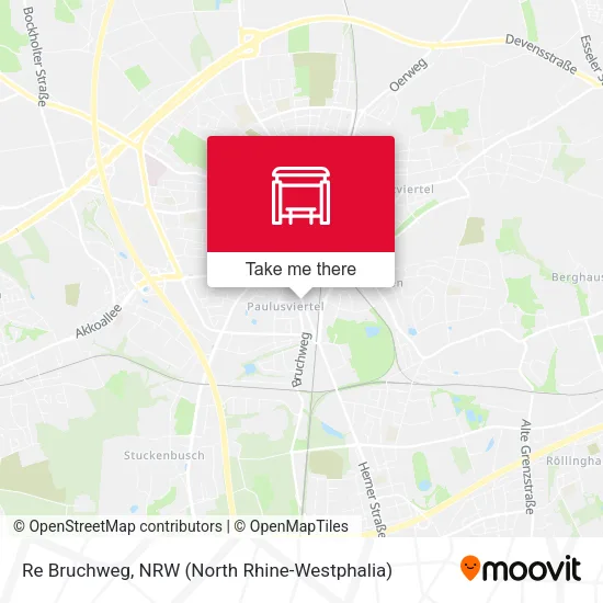 Карта Re Bruchweg