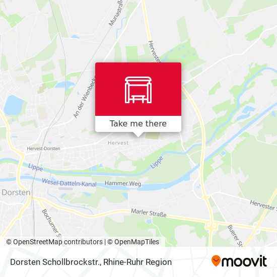 Dorsten Schollbrockstr. map