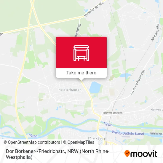 Карта Dor Borkener-/Friedrichstr.