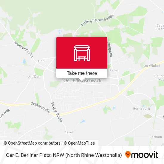 Карта Oer-E. Berliner Platz
