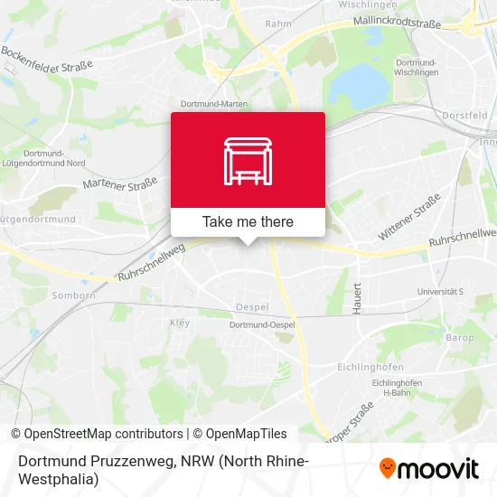 Dortmund Pruzzenweg map